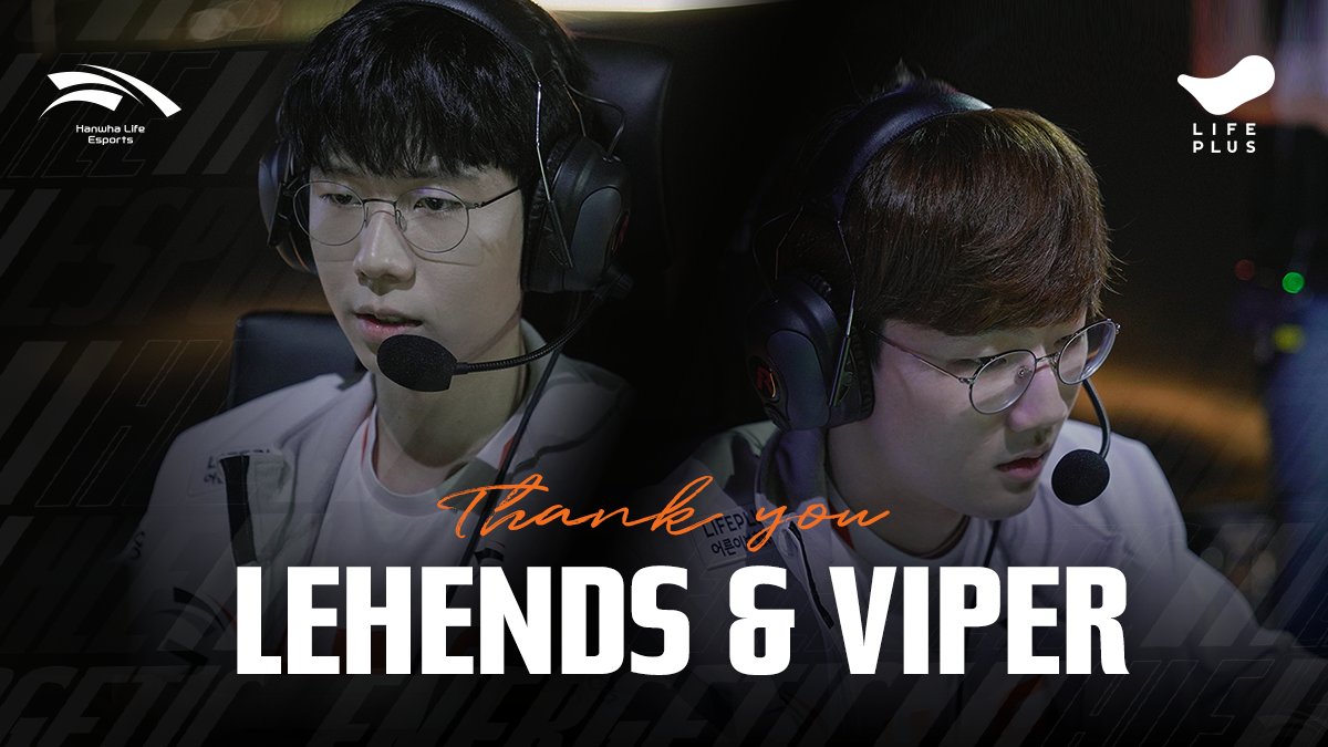 HLEofficial's tweet photo. #Announcement #Viper #Lehends #Kor #Eng #Facebook
전문(Full ver.) https://t.co/6LlWrggO4p
안녕하세요, 한화생명e스포츠입니다. 금일 'Viper' 박도현 선수와 'Lehends' 손시우 선수와의 계약이 종료되었습니다. Our contract with 'Viper' Park Dohyeon and 'Lehends' Son Siu has expired today. https://t.co/CUbtSIfj3d