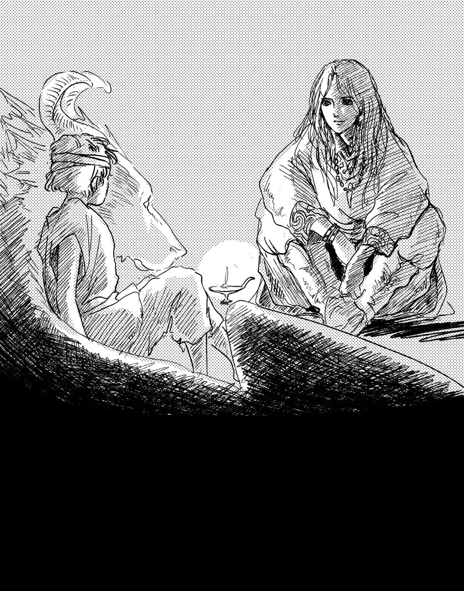 次の短編 深手を負った少女の竜乗りが 敵方の首長の娘である女戦士に助けられ 敵 海苔 創作漫画通販中の漫画