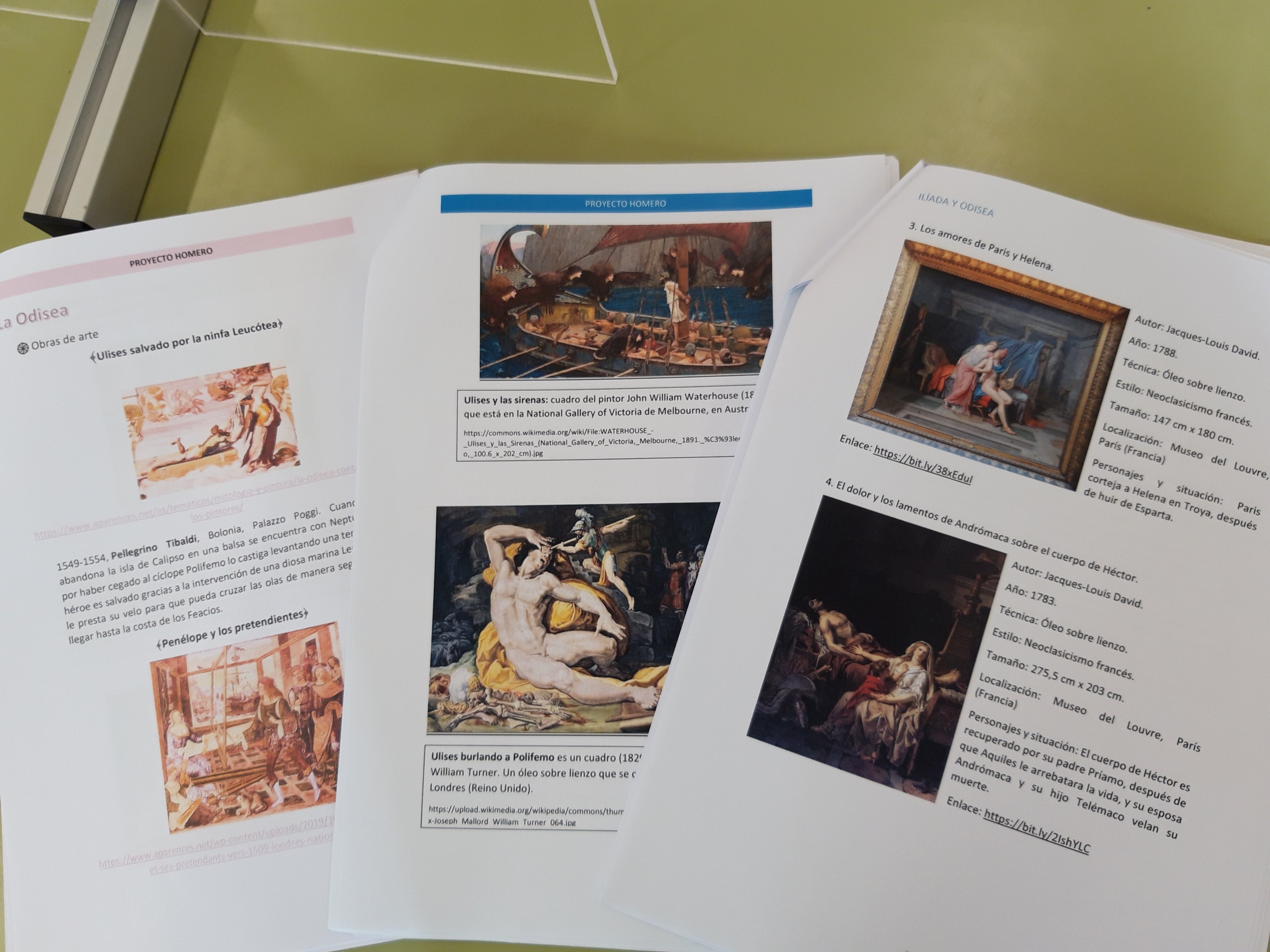 La Iliada Y La Odisea Wikipedia Noemí 📚👩‍💻👩‍🎨🐈 on Twitter: "@Ros_fb Han hecho muy buena presentación  de los materiales ¿no?" / Twitter