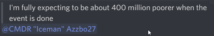 PrimetimeCasual's tweet photo. Just to show you a little bit of the lunatic dedication that the #Speedbowl4 crowd has.
#GoingHypersonic #EliteDangerous #RebuysNotIncluded https://t.co/KtP5l7dtDI