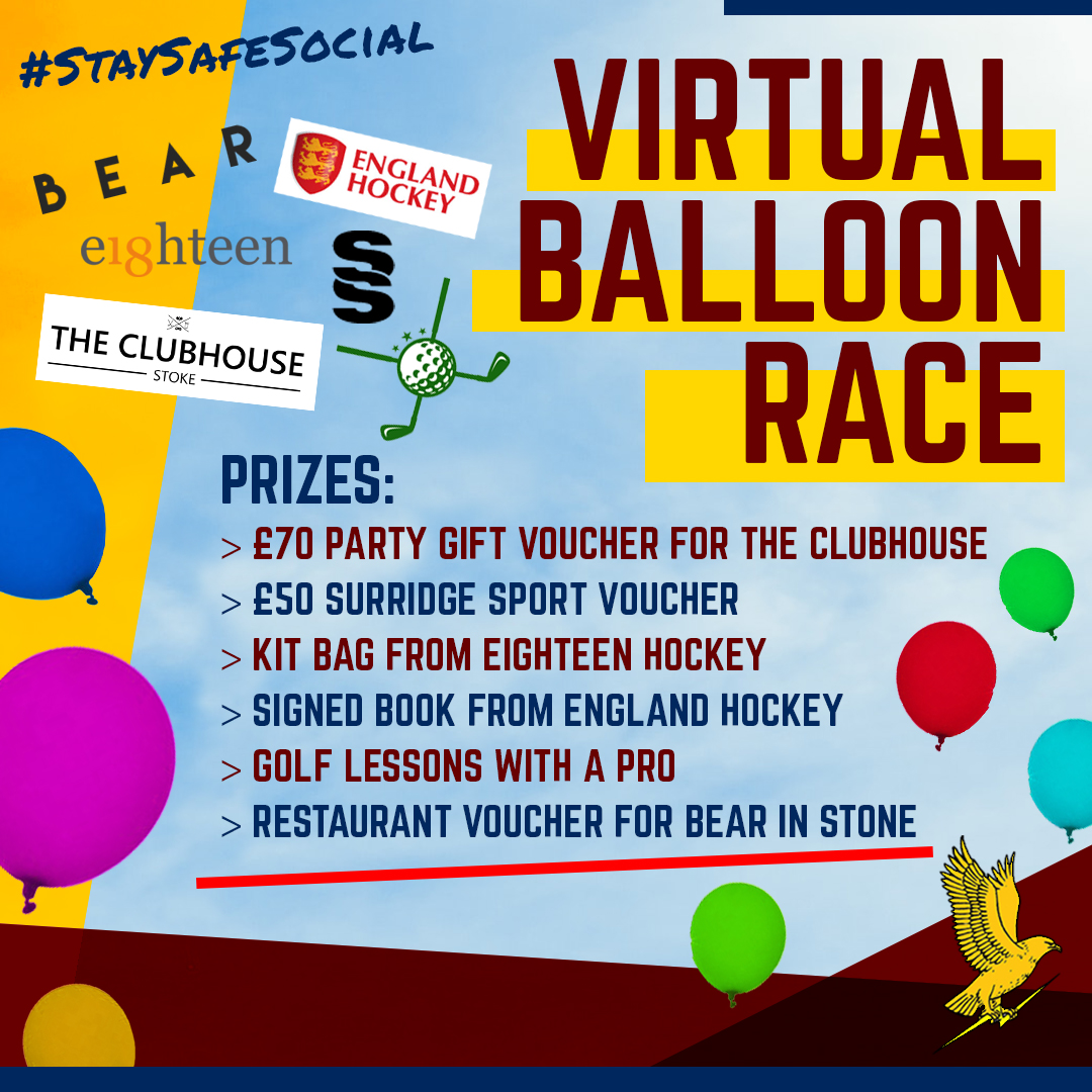Stonehockeyclub's tweet photo. With all these amazing prizes up for grabs, why wouldn't you buy a balloon!? https://t.co/sICi1PFTkJ
HUGE thanks to all who have donated prizes:
The Clubhouse Stoke
@EighteenHockey
@EnglandHockey
@bemoreBEAR
#SupportYourClub #StaySafeSocial #Fundraiser #FlyFar https://t.co/c77dqsGggh