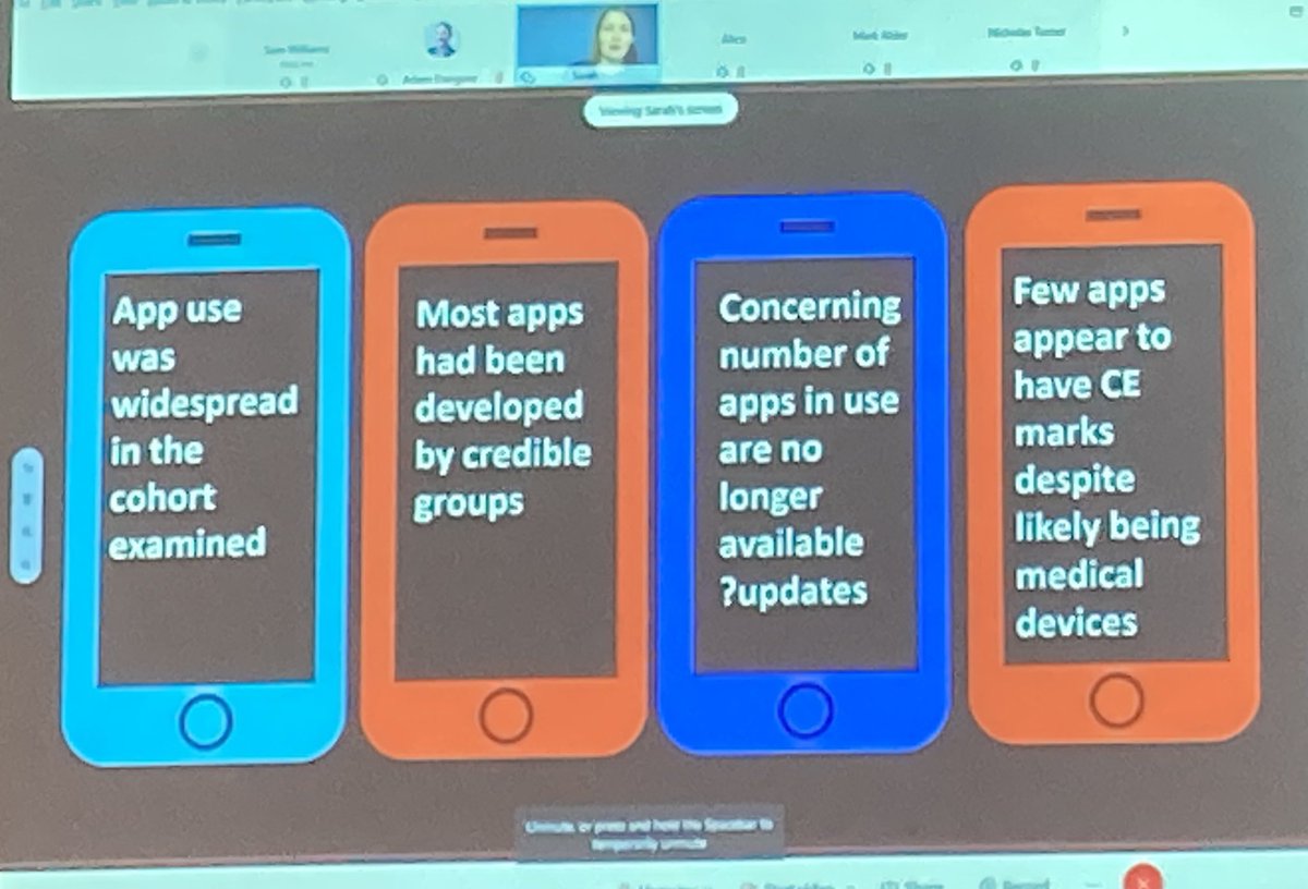 twj1974's tweet photo. Great talk from @sarahhudsonuk on medical app use for patients &amp; physicians - ever looked for a CE mark to ensure validity? @BHIBristol  teaching led by @drashnisbet @BritishCardioSo endorsement in progress https://t.co/bI8GTHaoTZ