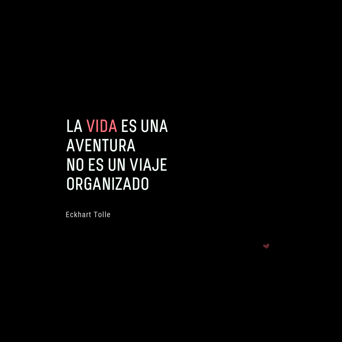 lovemecrew's tweet photo. "La vida es una aventura,
no es un viaje organizado"
#EckhartTolle

📍 +34 649 03 40 51
🖤 https://t.co/H0FDLGNBIh
💡 love@lovemecrew.com

#LoveMeCrew #Frases #Love #QueSePareElMundo #FrasesdeAmor #Beautiful #LoVeMe https://t.co/UDaedE44gm