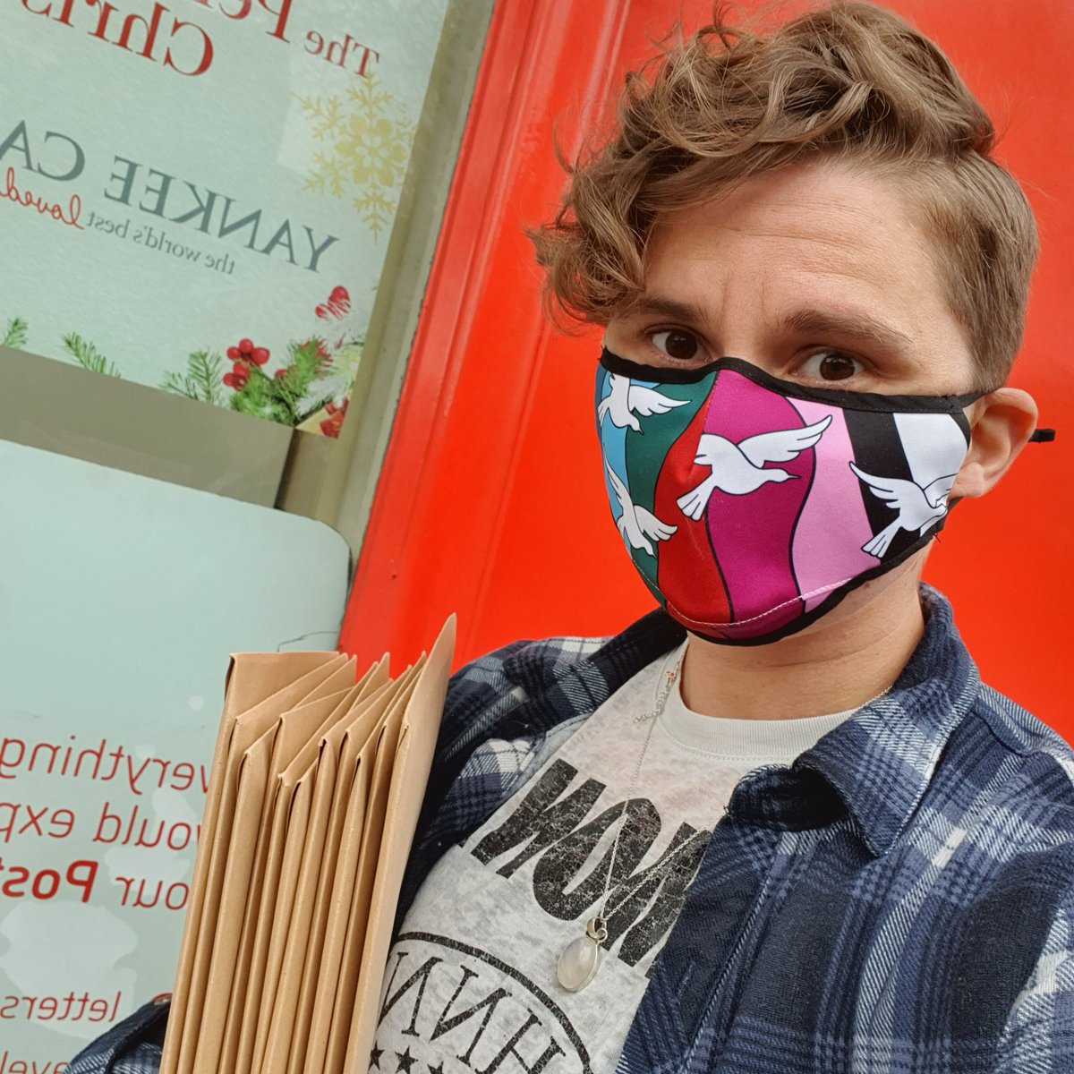 Popping to see Wayne and Christine in the post office to get more Collecting The Diamonds books posted out to schools. Sharing the experiences of adopted young people and how to build love and connection. Get your copy here etsy.com/uk/listing/872…