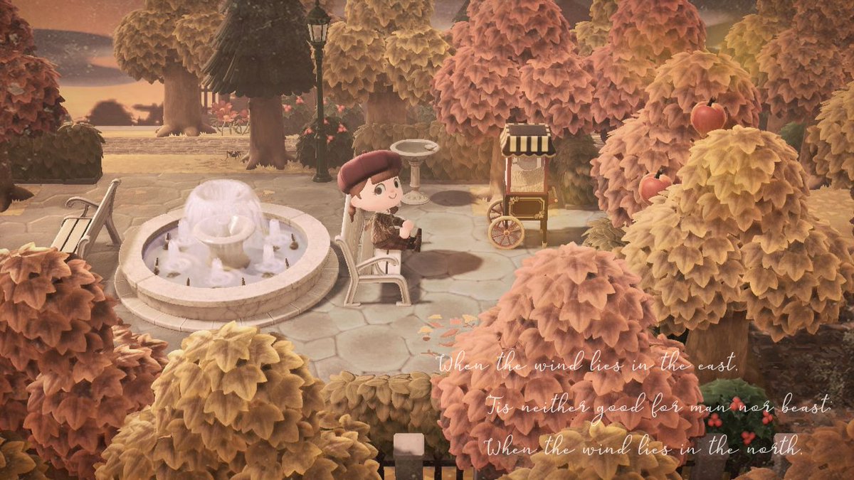 moka6215's tweet photo. Autumn landscape🍂
#あつ森 
#AnimalCrossing 
#acnh https://t.co/jhZnYSF5oX