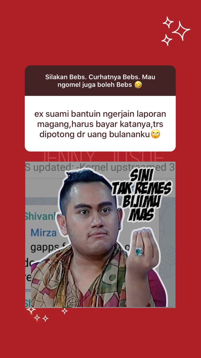 JennyJusuf's tweet photo. yang lagi butuh hiburan atau bosen baca berita yang isinya gitudeh 🙃 melipir aja ke stories akuh.

tema hari ini: MANTAN PELIT 🤣🤣🤣 https://t.co/1ZIfgCxb4O