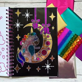 CUL_UK's tweet photo. Create your own amazing, shimmering masterpieces!✨

Add a splash of sparkle to a magical, unicorn kingdom by peeling back the adhesive areas and adding a rainbow of foils🦄

Get your own copy here: https://t.co/PDEpnfQTKM

#kidsactivities #activitybook #unicorn #messfree https://t.co/9euEEgbDvF
