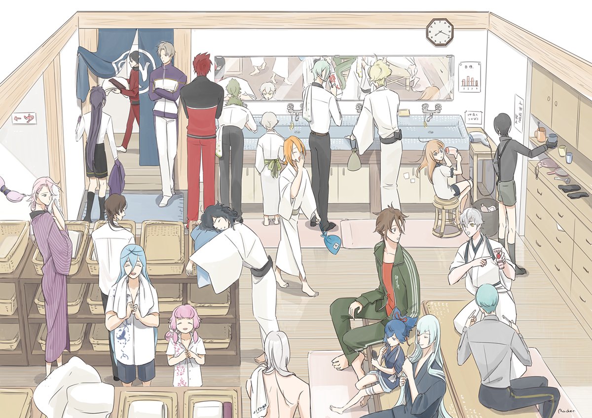 #皆さん線画と塗った後を見せてください 
ちまちま描いて塗るのがすき 