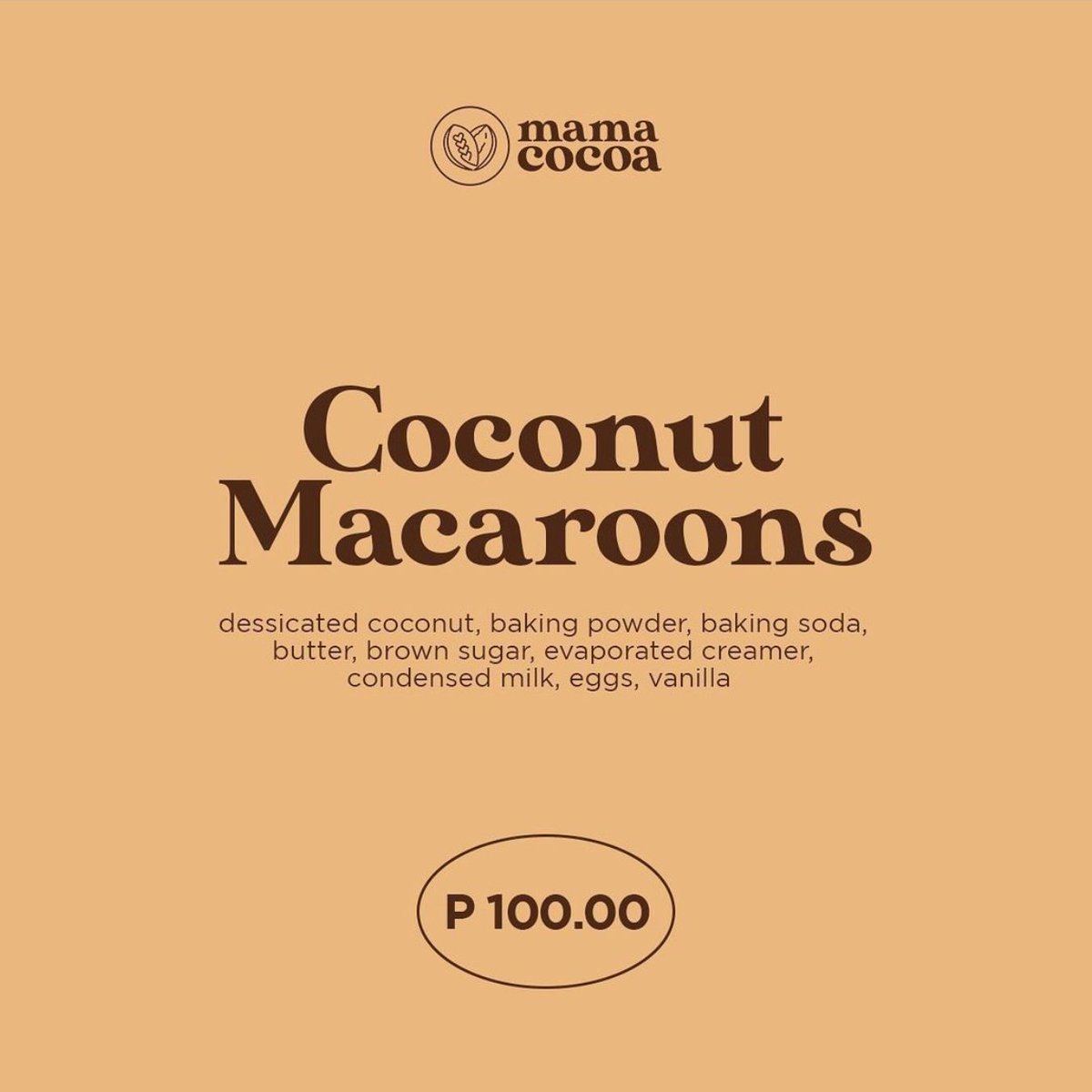 mamacocoaph's tweet photo. Joining the bite-size goodies, our COCONUT MACAROONS for only PHP 100.00 (10 pieces). 70% of our sales will benefit the victims of typhoon Ulysses. https://t.co/XShmDr1V42