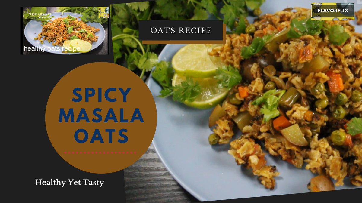 A special gift for the Oats lover. 
Make your oats more tasty. 
🥘
Recipe Link- youtu.be/ogYxVC2WGTQ

#Indianfood #oatsrecipe #oats #happiness #cookingathome #Trending #Indianfoodie #India #masalaoats #YouTuber #healthy