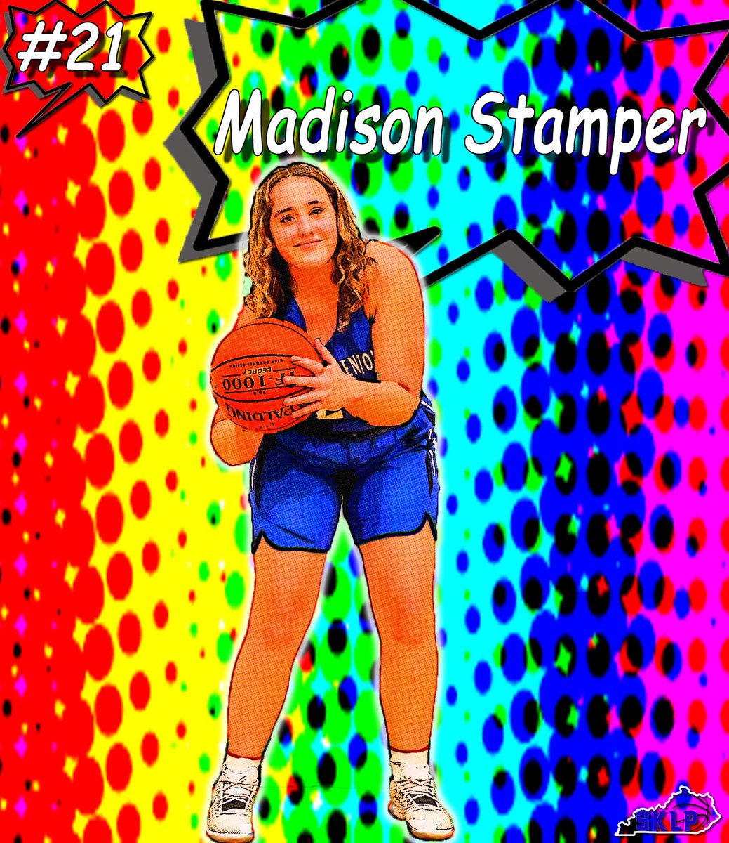SKLPBasketball's tweet photo. Meet your Lady Pioneers!
Madison Stamper @stamad42 
Jr  Guard/Forward
#SKLP https://t.co/OKmsA7ymVe