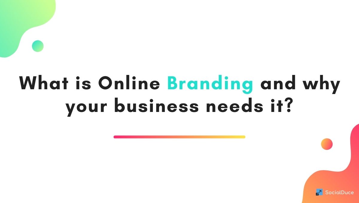 SocialDuce's tweet photo. What is Online Branding and why your business needs it?
https://t.co/oklG3ow0Ei #branding #BrandsThatBuildBrands #socialbranding #SocialMediaManagement #socialduce https://t.co/GLY6OagZpK
