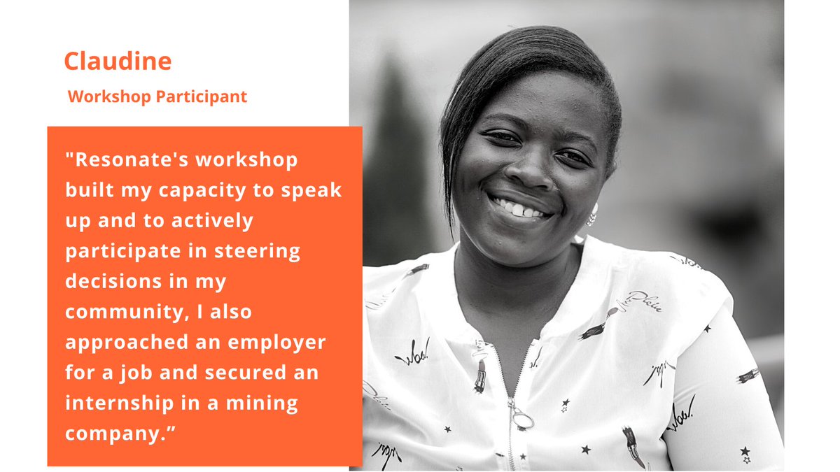 Rworkshops's tweet photo. Claudine is from Rulindo, Rwanda. She was trained through our partnership with the on purpose Fund. 
#impactstory #leadership #confidence #womenleadingchange  #storytelling #leadingchange #resonate #onpurposefund https://t.co/i3q8nDaki3