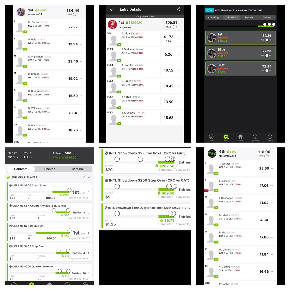 FSi_DFS's tweet photo. Big weekend of INTL soccer for our subscribers with multiple takedowns! Pumped for the USA Showdown today! #fsisoccer https://t.co/bDLuePUvgf