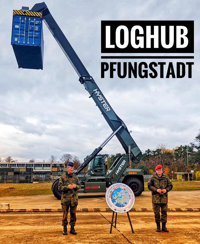 SKB_JSES's tweet photo. #InspSKB heute im Bundeswehr Depot Süd in #Pfungstadt, dem DEU Umschlagpunkt für internationale Partner. „Network of LogHubs in Europe“. Ein wesentlicher Beitrag der #SKB zur multinationalen Zusammenarbeit.
#PESCO #Logistik #SKB #LogKdo @bundeswehrinfo @EU2020DE https://t.co/fLQDM9zcVI