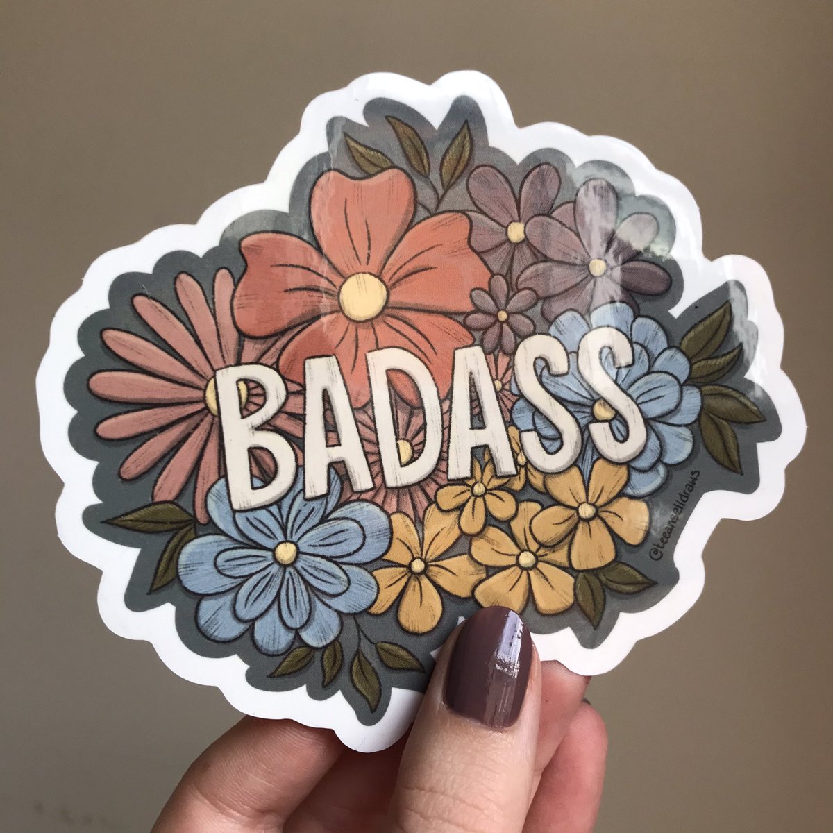 teeanselldraws's tweet photo. One of my favourite things in the shop right now - you BBC an get your hands on a ‘badass’ vinyl sticker...
#Stickers #vinylstickers #shopsmall https://t.co/OZ90FzsVPB