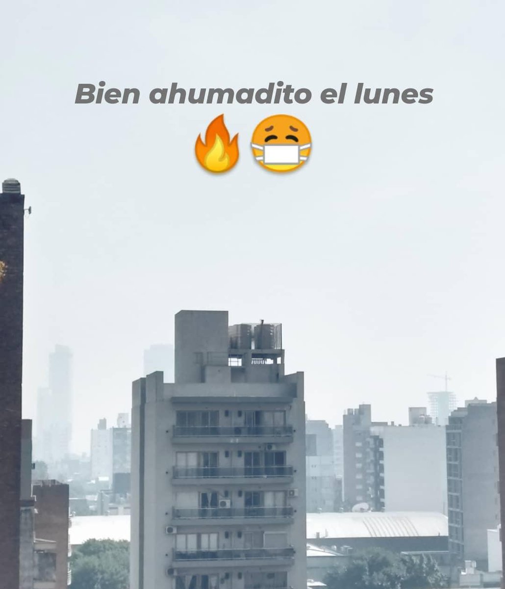 JulianROS10's tweet photo. Cómo todo el año, imposible respirar... Queda algo sin quemar?
#LeyDeHumedalesYa #humo
#bastadequemas #Rosario
Al pedo etiquetarlos a ustedes si les chupa un huevo @mingomaiocco @bordet @omarperotti @juancabandie https://t.co/o07TEpQz3L