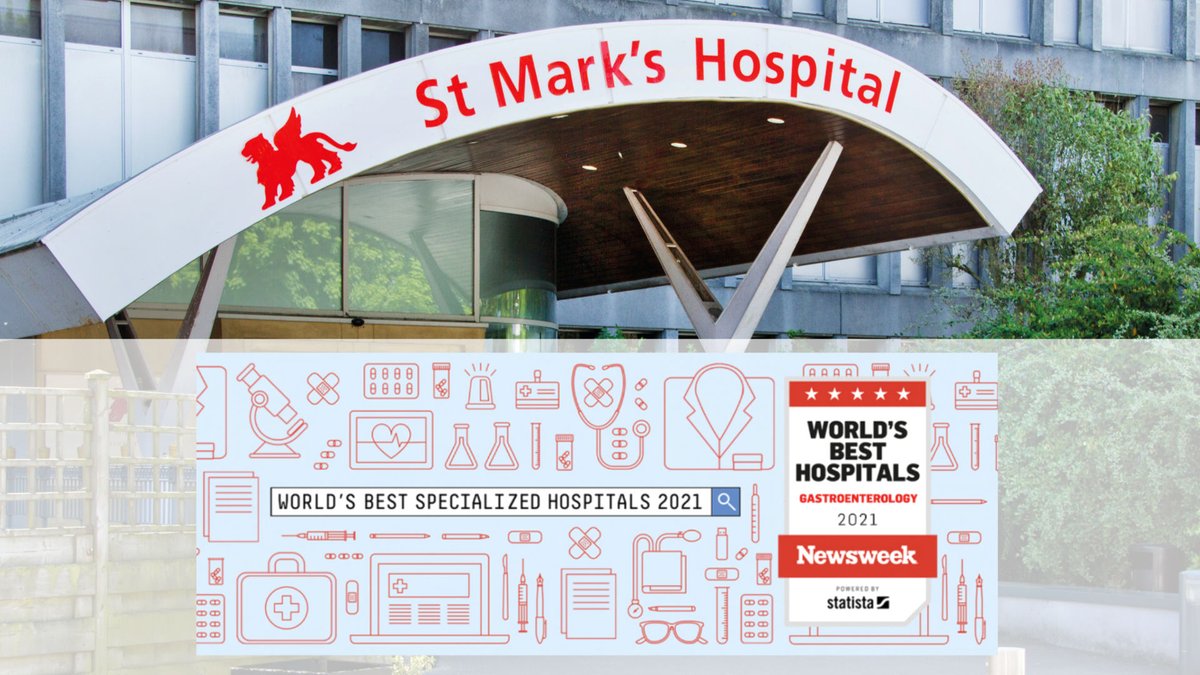 StMarksHospital's tweet photo. @stmarkshopital has just achieved amazing recognition by appearing in the Top 20 of @Newsweek's Top 100 specialist hospitals in the world, we are delighted to be amongst such prestigious company. You can read all about it here https://t.co/qRzHDRlBw8 @OmarFaiz_SETOC @SiwanTG https://t.co/aylyj45HON