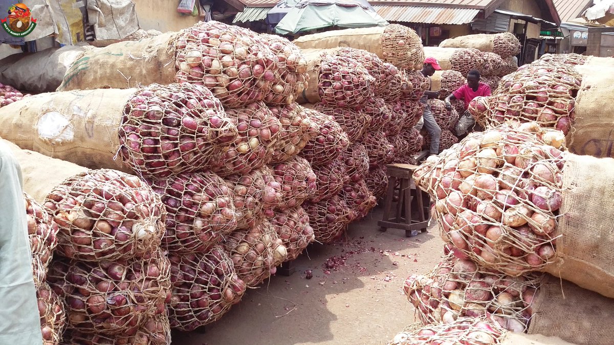 bunkasangr's tweet photo. From Mile 12 International Market, Lagos 

The current wholesale price of Onions (Bag) is  
NGN 62,000 (First Grade) 
NGN 56,000 (Second Grade)

Date: 16-11-2020

#DailyPriceUpdate #PriceInformation #Bunkasa #Farashi #Onions #Commodities #Mile12 
#Mile12Market https://t.co/gvDETdDxzA
