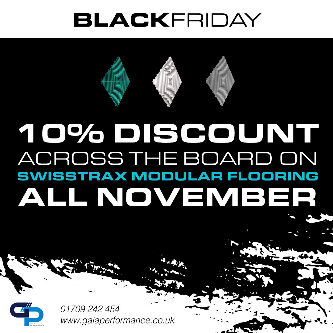 GalaPerformance's tweet photo. Save 10% on @Swisstrax Modular Flooring as part of our #BlackNovember Deal at https://t.co/osxoo8H3Co
Call us on 01709 803 457 or visit our website to find out more.
#galaperformance #garageflooring #swisstrax #modularflooring #workshopflooring #detailing #Motorsport https://t.co/RZBjetLxgv