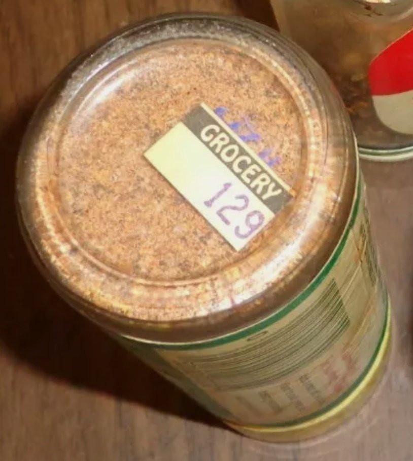 Adds a unique and delightful flavor to salad greens and tossed green saladsSalad Supreme tips (McCormick, ©1975, glass and tin, $1.29)