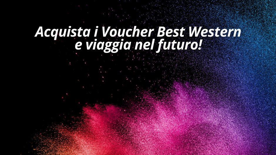 Illumina il tuo Black Friday, acquista oggi e viaggia nel futuro.

Se sei socio Best Western Rewards® per te il #BlackFriday  comincia prima, approfittane dal 18 novembre.

Scopri di più 👉bit.ly/3f3deYR