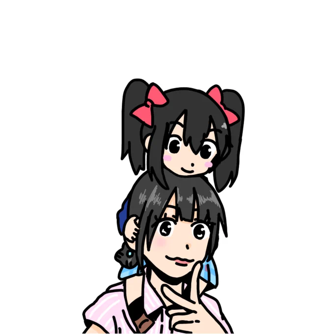 女性声優のイラスト 