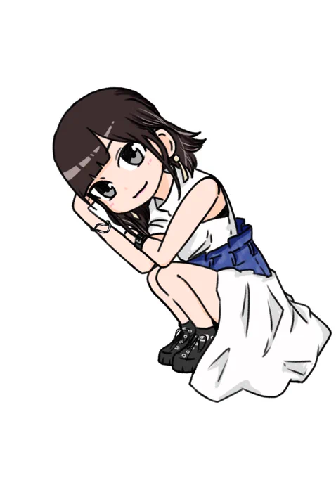 女性声優のイラスト 