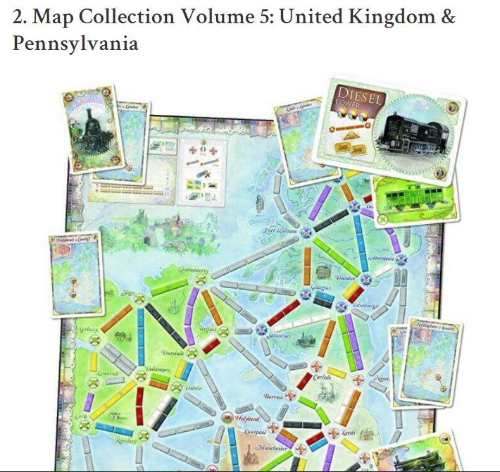I'm thinking about getting the Ticket To Ride board game for Christmas. I realised that the UK version contains Ireland too.

Does this mean that, much like Amazon, Ticket to Ride has delivered a united Ireland? 😯 Perhaps it should get a pass due to the timeframe it's based in
