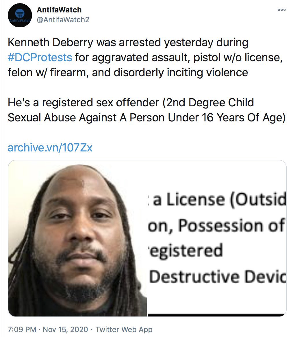 ianmiles's tweet photo. Why are all these Antifa and BLM militants sex offenders and pedophiles? https://t.co/lzgoOqPca6