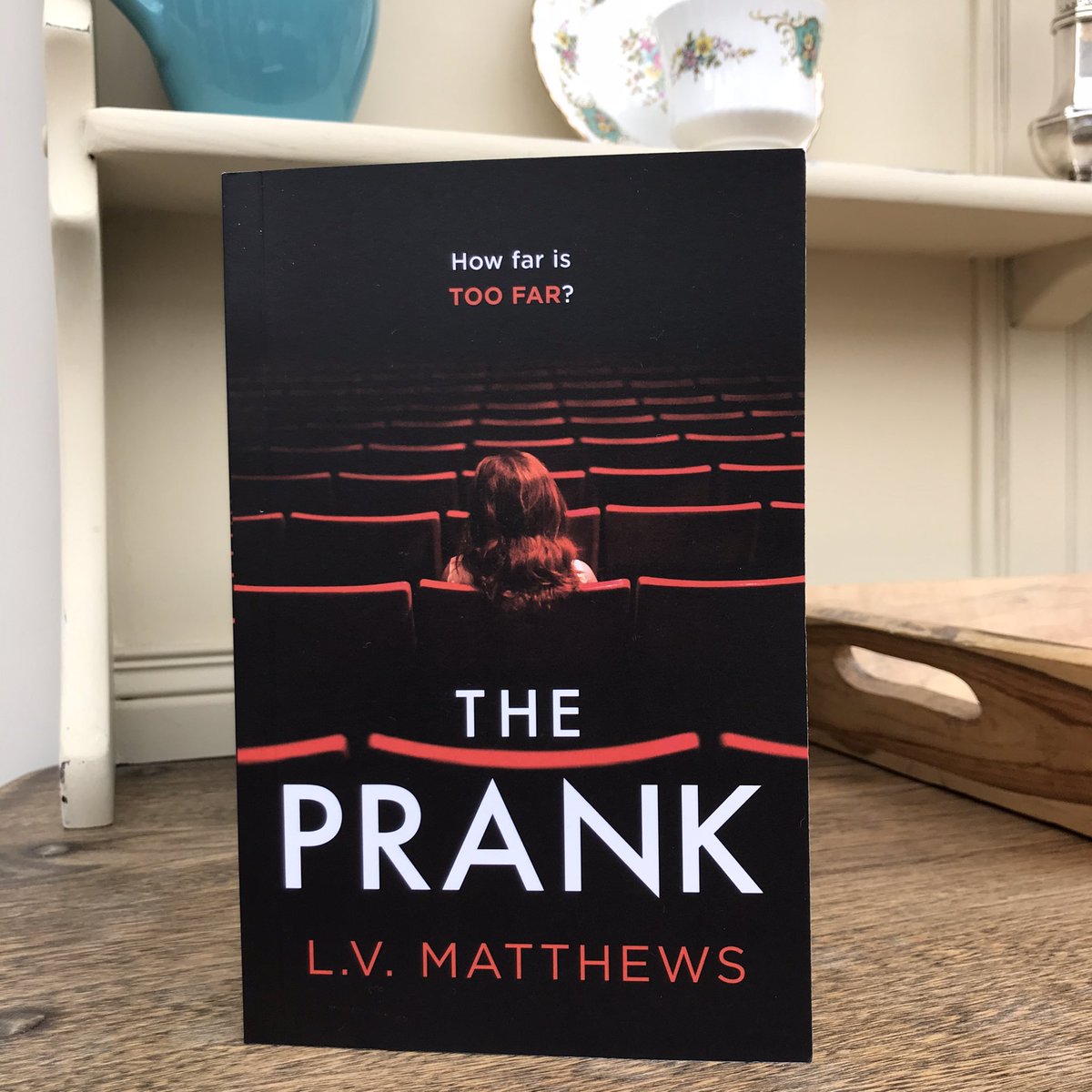 The littlest one is napping and I’m diving in to this beauty. So proud of my clever friend <a href="/LV_matthews/">Liv Matthews, author</a>! #ThePrank is coming from <a href="/welbeckpublish/">Welbeck Illustrated</a> in March. 🙌