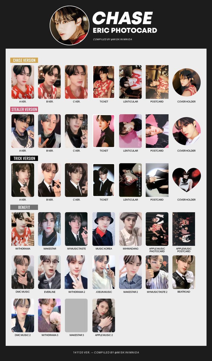 THEBOYZ ヒョンジェ PHOTOCARD stealer