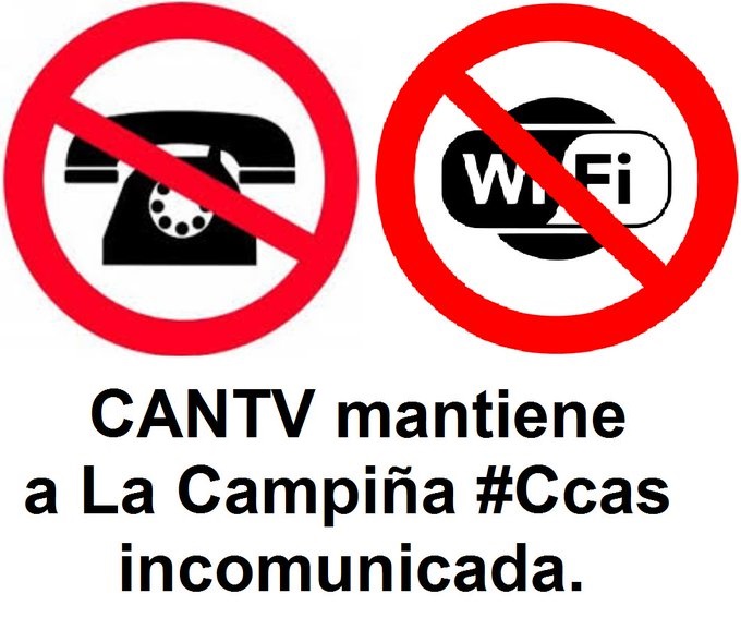 NotiCampina's tweet photo. #16Nov: Comienza otra semana más sin servicio telefónico ni dé #InternetABA en La Campiña #Ccas, vamos para tres meses de constante burla por parte de @salaprensaCantv sin dar ninguna clase de explicación, pero emitiendo las facturas de cobranzas por un servicio que no prestan. https://t.co/whPK4l7XLV