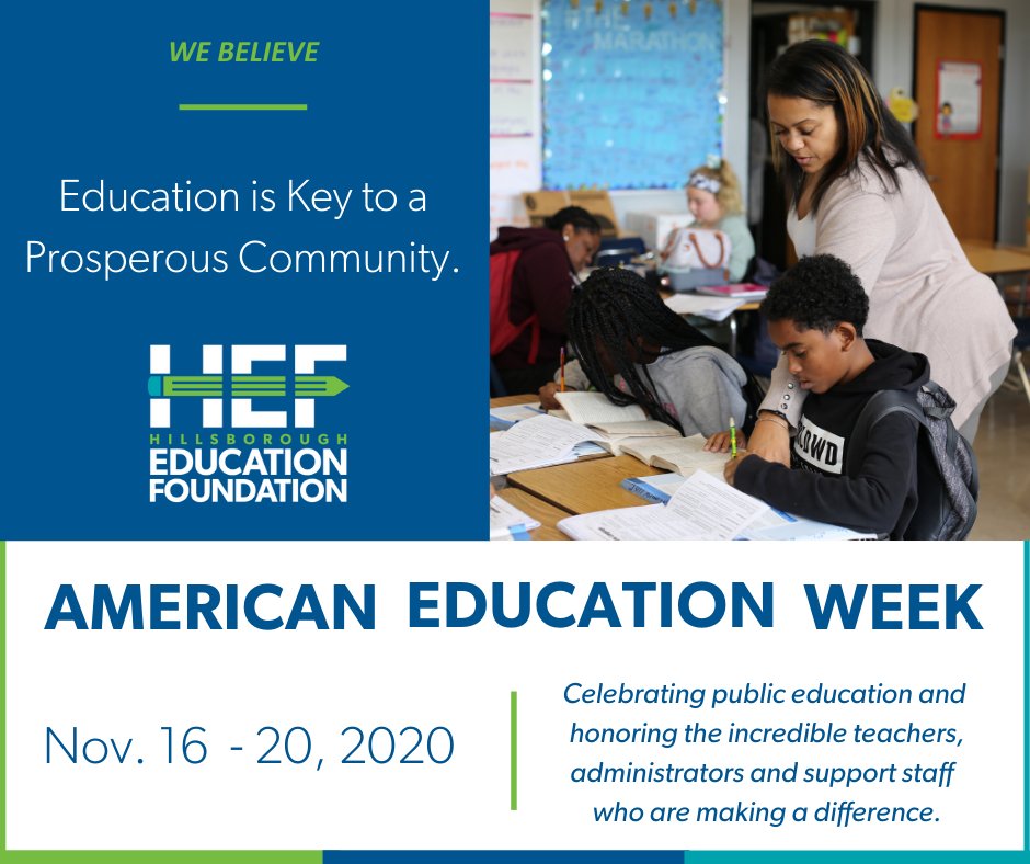 Hillsborough Education Foundation tweet media