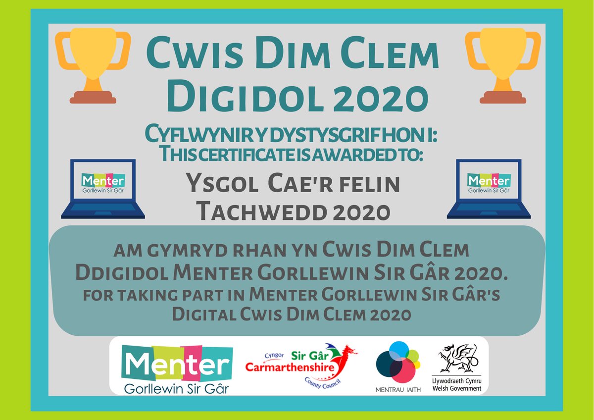Ysgol Cae'r Felin tweet media