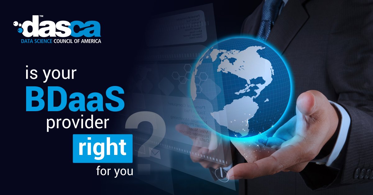 DASCA_Insights's tweet image. Be sure to conduct basic screenings while choosing your BDaaS provider. Here is a quick checklist to compare the features, benefits, and limitations: bit.ly/3p4u9z2
#BigData #BDaaS #BigDataDevelopment #BigDataServiceProviders #BigDataTesting #DataArchitecture