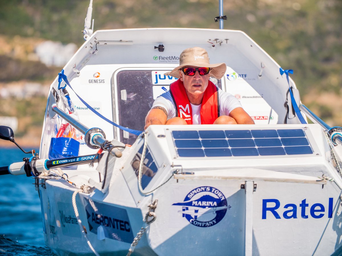 Novamarine1965's tweet photo. Zirk Botha training for his departure date sporting Novamarine safety equipment.  The count down to departure has begun and Novamarine are proud to be part of this journey.

https://t.co/ArFKZg8iFM

#Novamarine #marinesafety #lifejackets #liferafts #Row2Rio2020 #ZirkBotha https://t.co/7sXCL2NahO