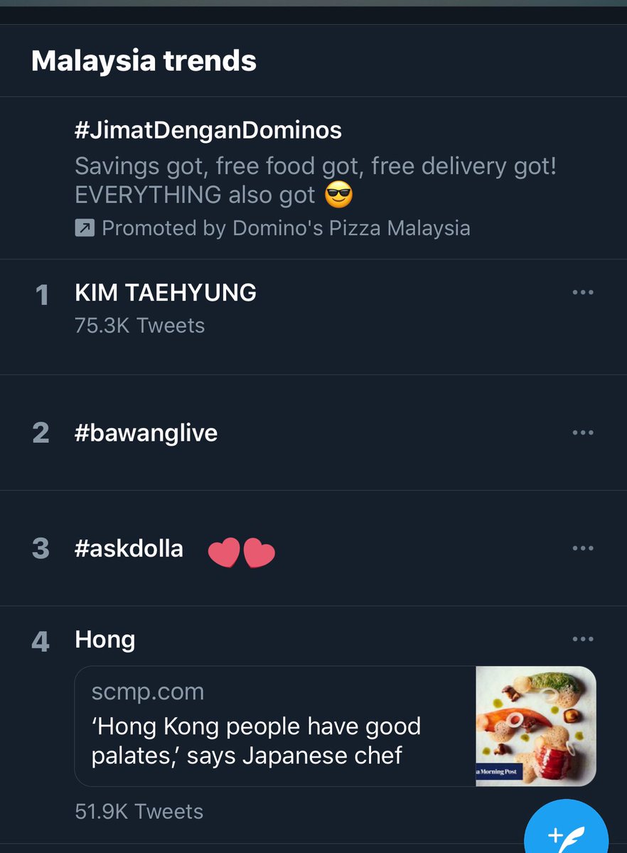ntahntahlahhey's tweet photo. #askdolla are currently trending #3.
The q&a between @dollaofficialMY and iDolla are currently going on. You can use the hashtags to ask any questions to #dolla https://t.co/o5DSQSF8bM
