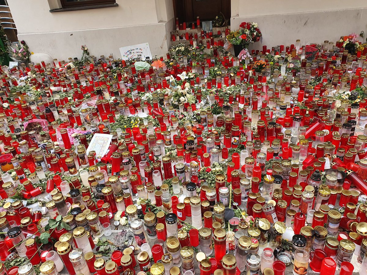 VeraMarjanovic's tweet image. Tema TERORIZAM - sa mesta terorističkog napada u Beču, za Dnevnik TSDa (Televizija srpske dijaspore). #Potresno