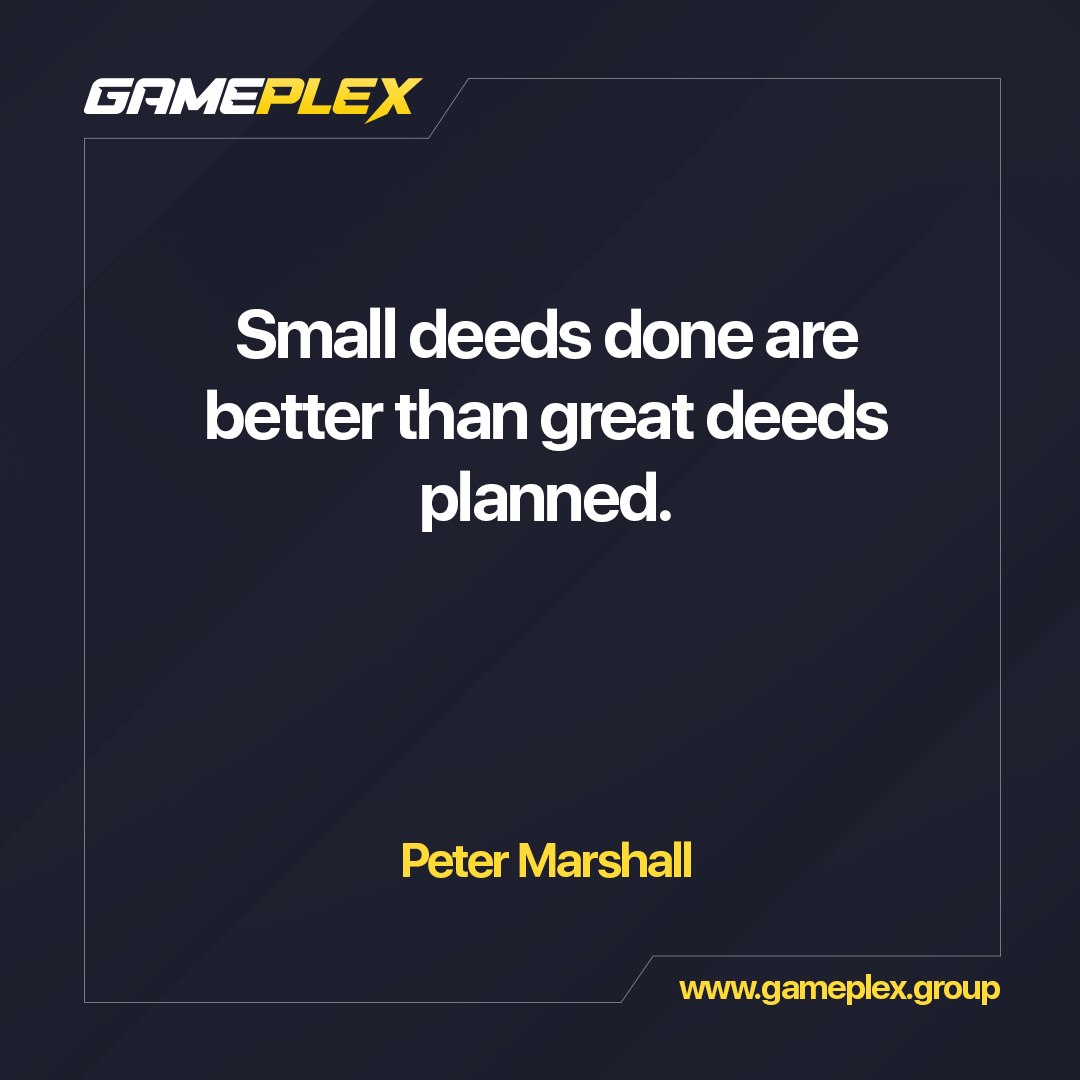 GameplexGroup's tweet photo. #MondayMotivation https://t.co/lDo6H9CjmU
