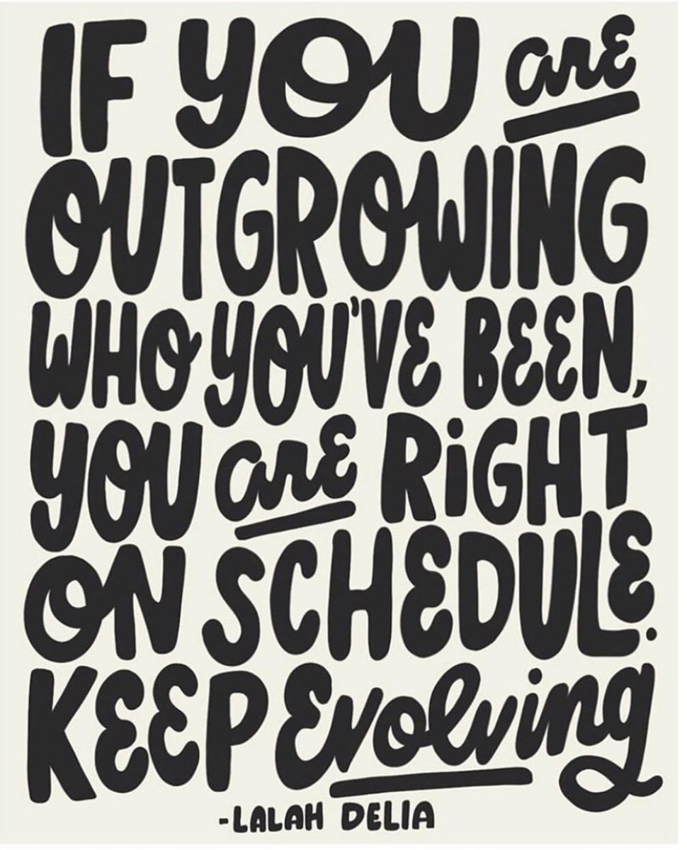 Isn't it crazy to think that we're less than 7 weeks away from the new year?  So much has happened this year; as individuals and as a group.  What's something you feel that you've evolved from the beginning of the year to where you are today? #keepgrowingbaby 🌼