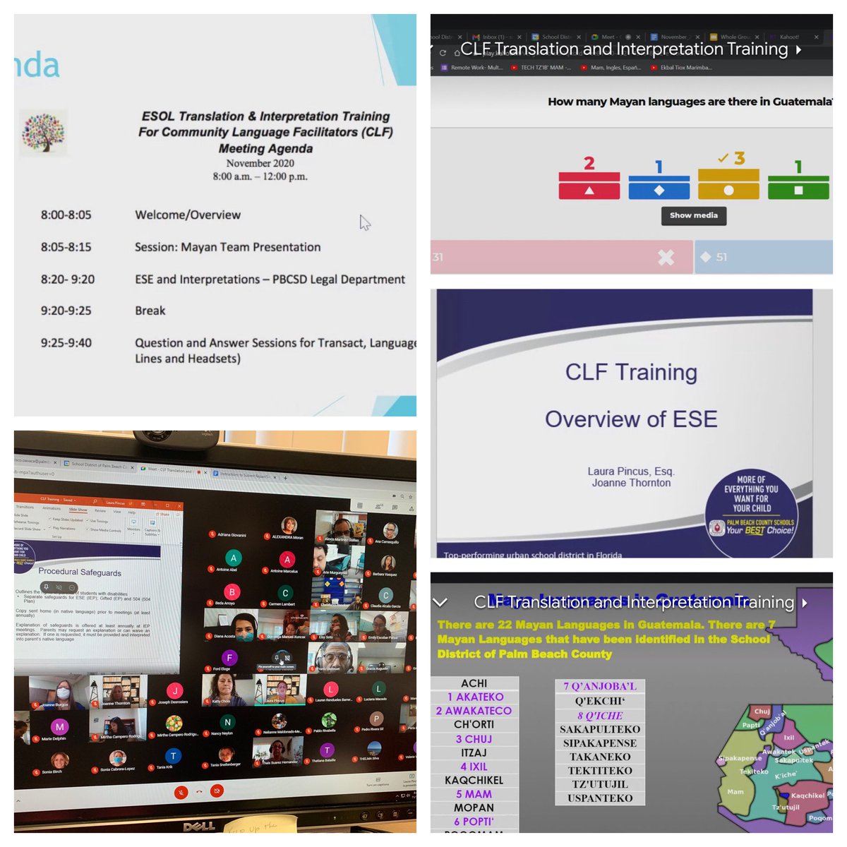 Dr. Harvey Oaxaca (@harveyoaxaca) on Twitter photo Our <a href="/EsolPbc/">ESOL PB Schools</a> Teams are providing trainings in various languages today for our Community Language Facilitators (CLFs)! These are truly dedicated educators working to ensure #ELs_Can! #ForTheKids #translation #GoingTheDistancePBCSD @DianaFedderman <a href="/GFsheffield/">Glenda Sheffield</a> Our <a href="/EsolPbc/">ESOL PB Schools</a> Teams are providing trainings in various languages today for our Community Language Facilitators (CLFs)! These are truly dedicated educators working to ensure #ELs_Can! #ForTheKids #translation #GoingTheDistancePBCSD @DianaFedderman <a href="/GFsheffield/">Glenda Sheffield</a>