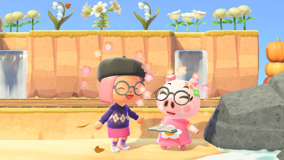 ileplume's tweet photo. i love gala, she's not allowed to leave this island. EVER. #AnimalCrossing #ACNH https://t.co/lG69HgDvrW
