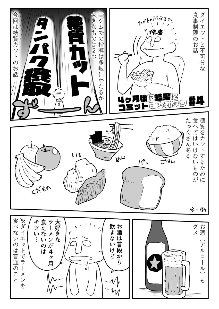 ライザ〇プに通うオリジナルレポ漫画 #4ヶ月後に結果にコミットするオタク その4です。 