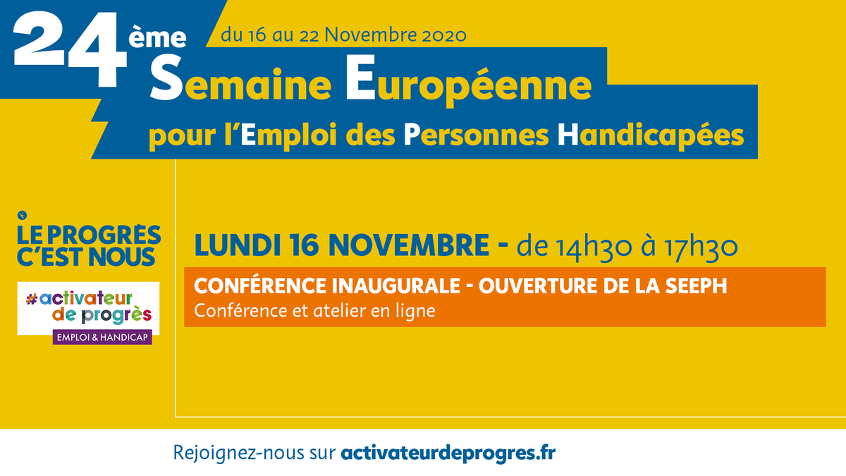 sebastien_67210's tweet photo. Présent cet après-midi de la #Conférence #Inaugurale de la #SEEPH2020  #handicap et emploi. Les personnes handicapées sont un atout pour la #fonctionpublique et l’#entreprise.  @LADAPT @Agefiph_ @FIPHFP @s_cluzel  @BrunoLeMaire  @Elisabeth_Borne  @AdeMontchalin @AssoAPHPP https://t.co/MXGo0PaAey