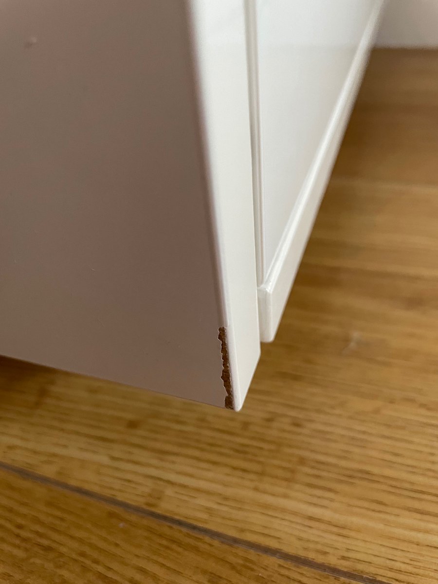 Squemma826's tweet photo. @IKEAUKSupport - customer service line is closed due to demand - we bought this item and it was severely damaged in the packaging - can you help? https://t.co/csQM46eTVR