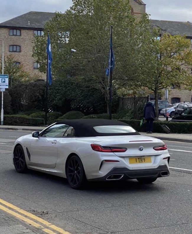 PerfectReg's tweet image. Check this spot of 1 TRY. 🔥🔥🔥
The perfect plate for a rugby player? or simply reading ‘I Try!’
#1try #perfectreg #itry #try #rugby #Rugby #rugbyleague #rugbyunion #rugbyplayer #rugbytry #cherishedplate #privateplate #BMW #bmw #bmw8series #bmwuk #numberplate #supercarsoflondon