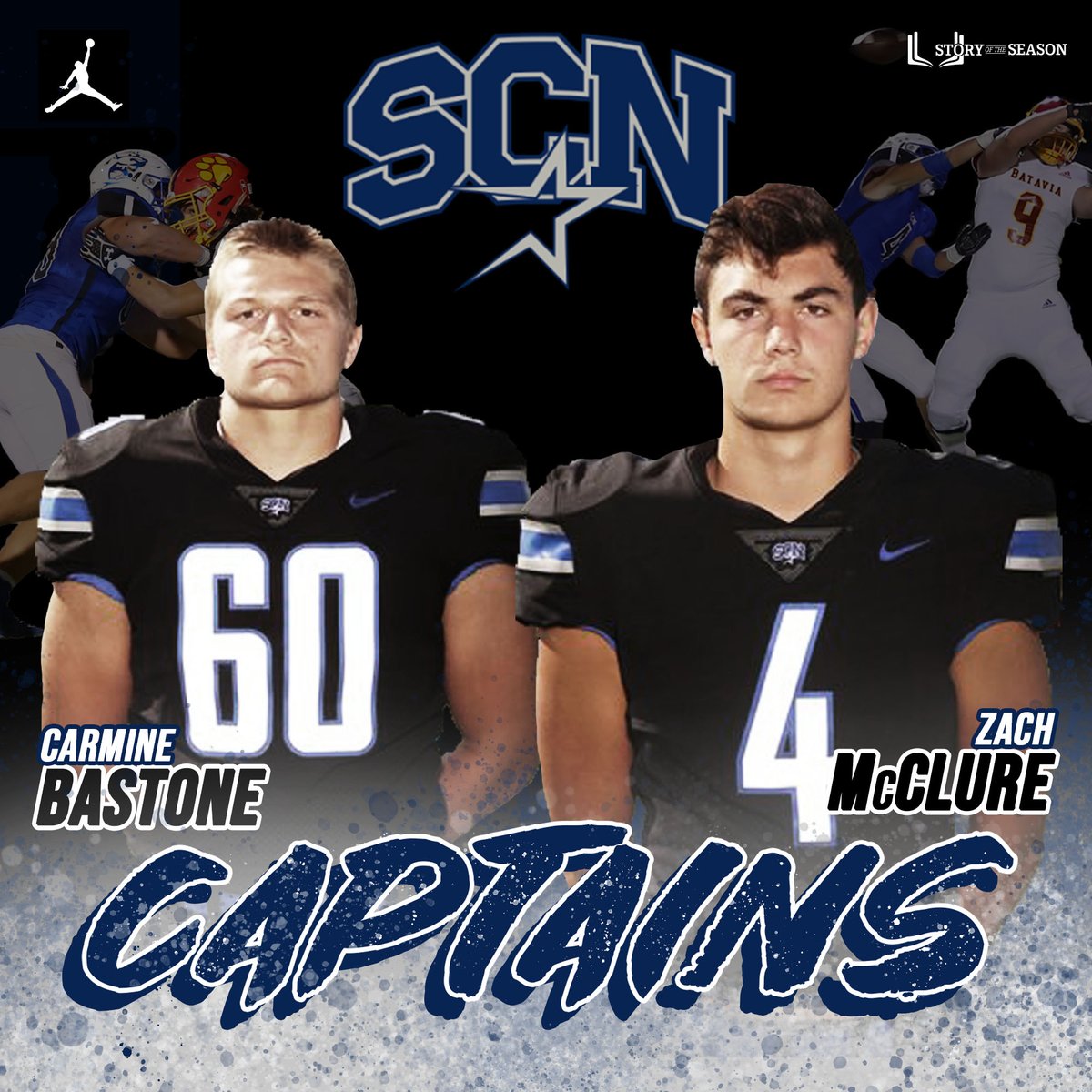 To EARN the title of Captains in the <a href="/SCNFBplayers/">St. Charles North Football</a> is special
1. 10week leadership training (spring)
2. 10weeks platoon leader (summer/Fall)
3. Player/Staff interview (fall) 
4. Player/ Head Coach Interview
Congratulations to <a href="/carmine_bastone/">Carmine Bastone</a> <a href="/ZacharyTMcClure/">Zachary McClure</a> 
2020 Team Captains