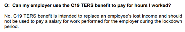 UIFBenefits's tweet photo. Dear clients, please read below the Frequently Asked Questions on Covid-19 TERS benefit payments. #UIF #UIFWorkingForYou https://t.co/l50TVieOdJ