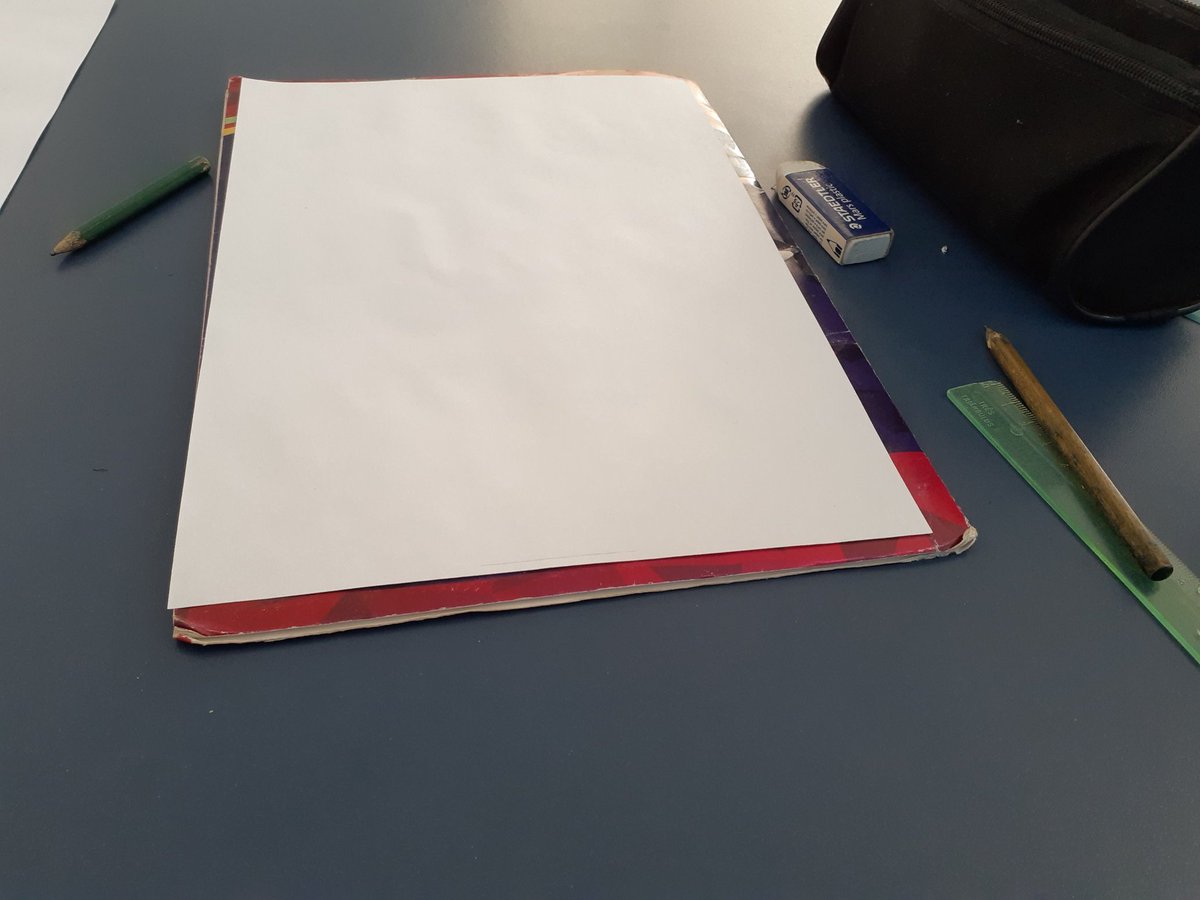 Cahell's tweet photo. O pior pesadelo para um desenhista não é desenhar uma mão, ou um olho igual ao outro, mas sim tanto a folha quanto a mente estarem em branco #drawing #desenho #arte #cor #MegaJob https://t.co/tQ1n2xv6md